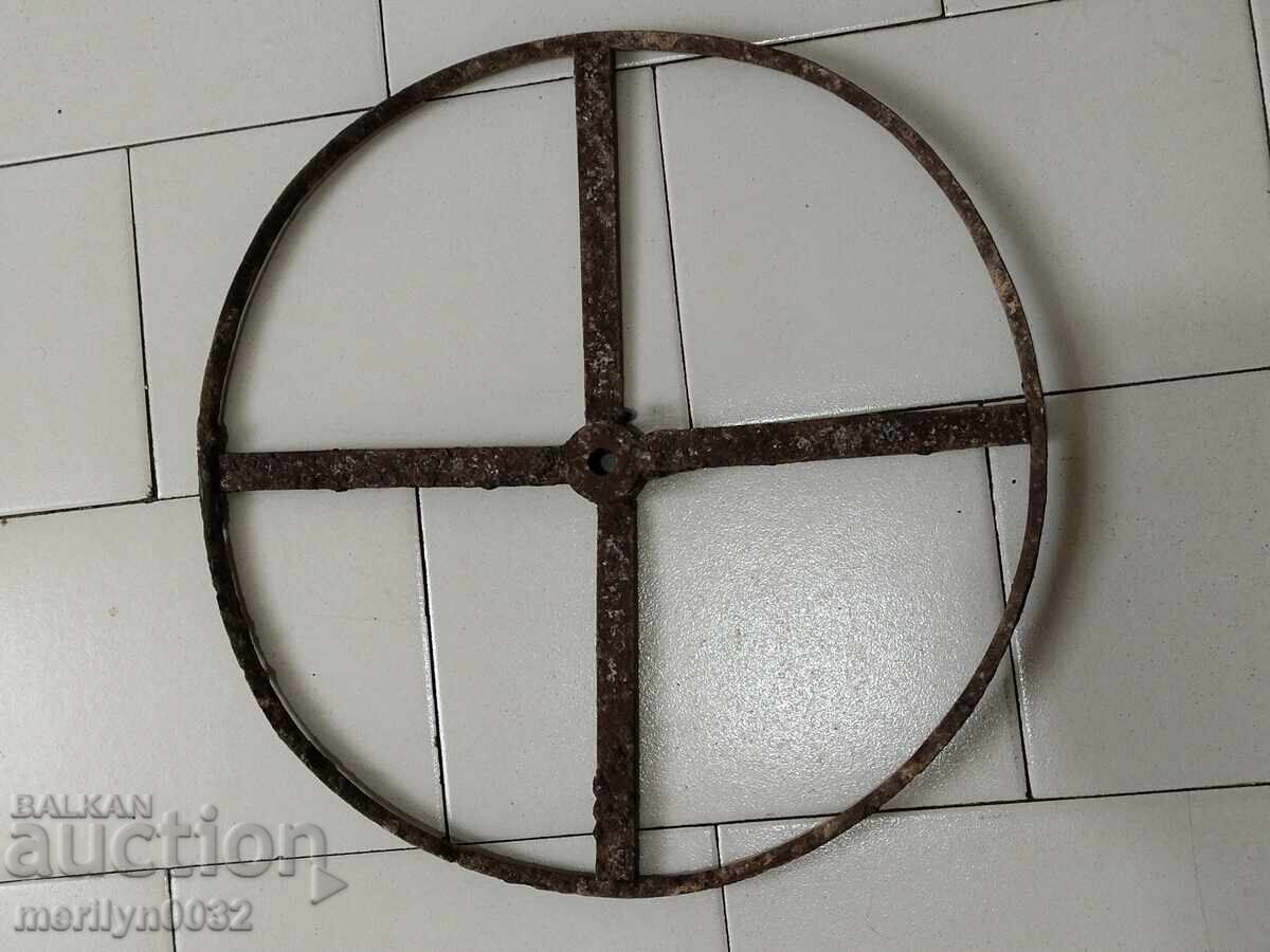 Σφυρήλατο τροχό από μηχανισμό τσάκρακ σφυρήλατο σίδερο Σφυρήλατο τροχό από μηχανισμό τσάκρακ σφυρήλατο σίδερο