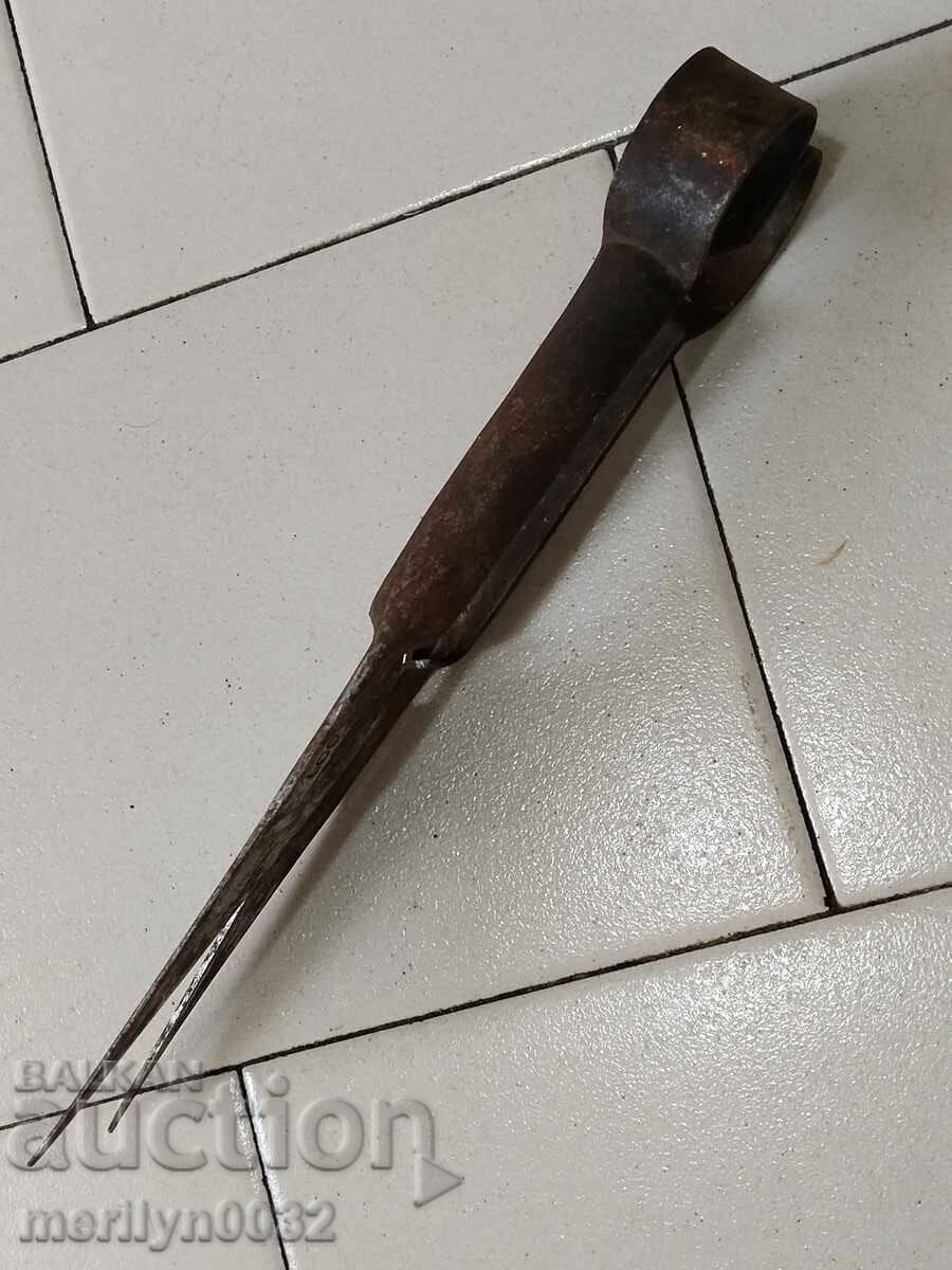 Foarfece vechi de tuns oi, fier forjat, lamă - 5 Foarfece vechi de tuns oi, fier forjat, lamă - 5