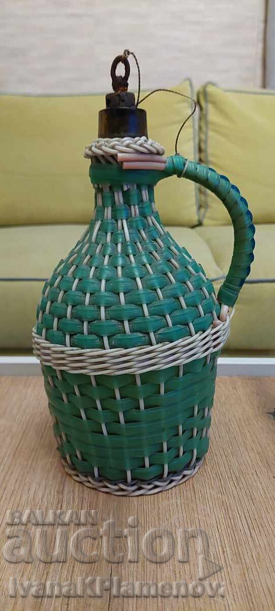 Auction Demijohn, small retro, for connoisseurs Auction Demijohn, small retro, for connoisseurs