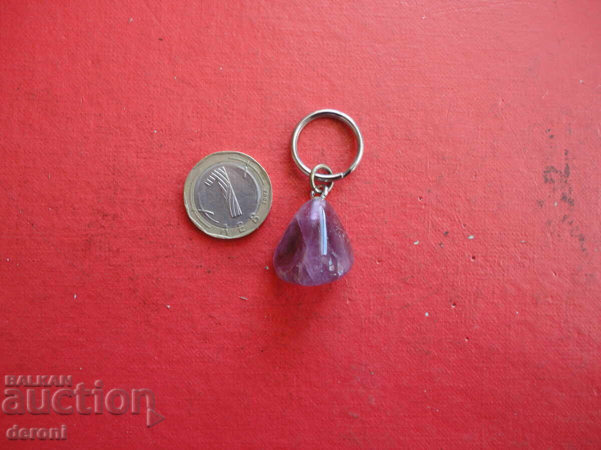 Keychain natural stone 1