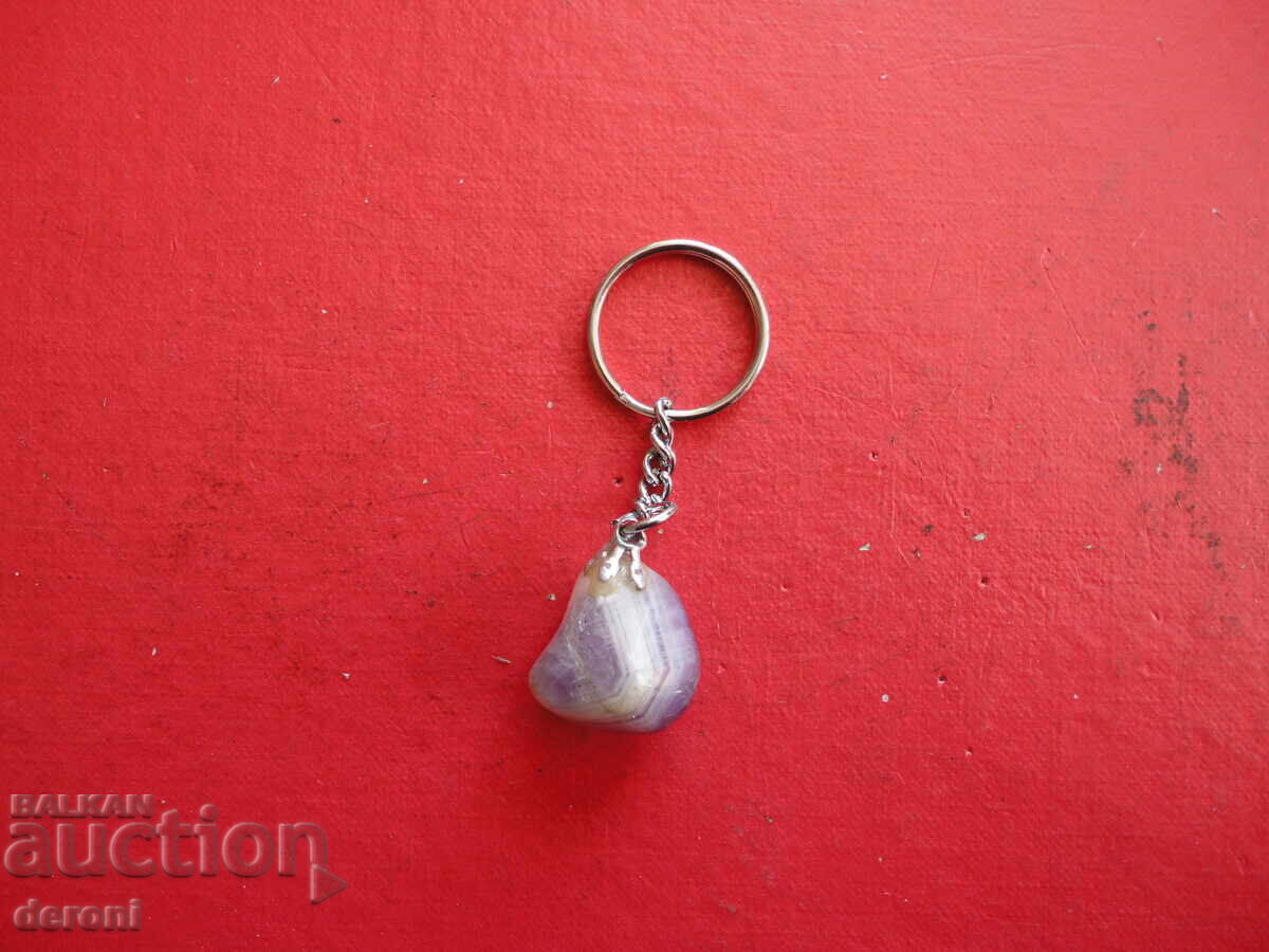 Auction  Keychain natural stone 2