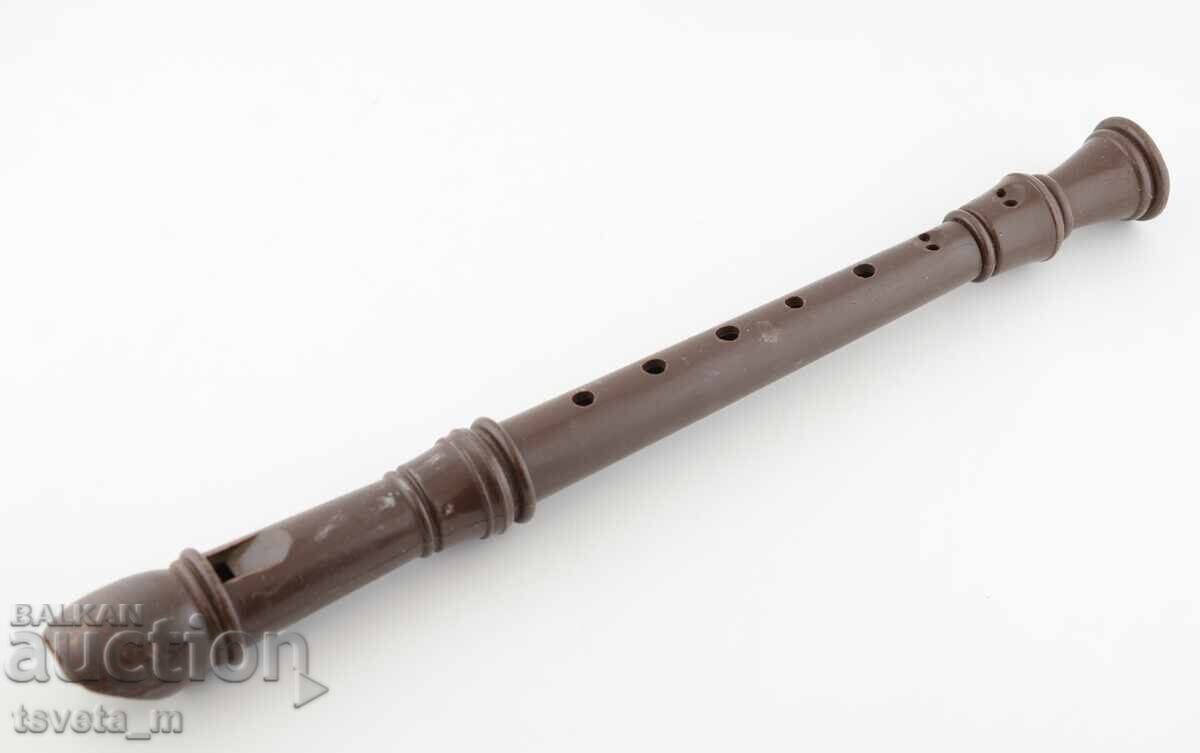 Large Brown Block Flute - Plays with price 10.00 BGN | € 5.11