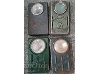 Lot - lanterne feroviare - 4 buc