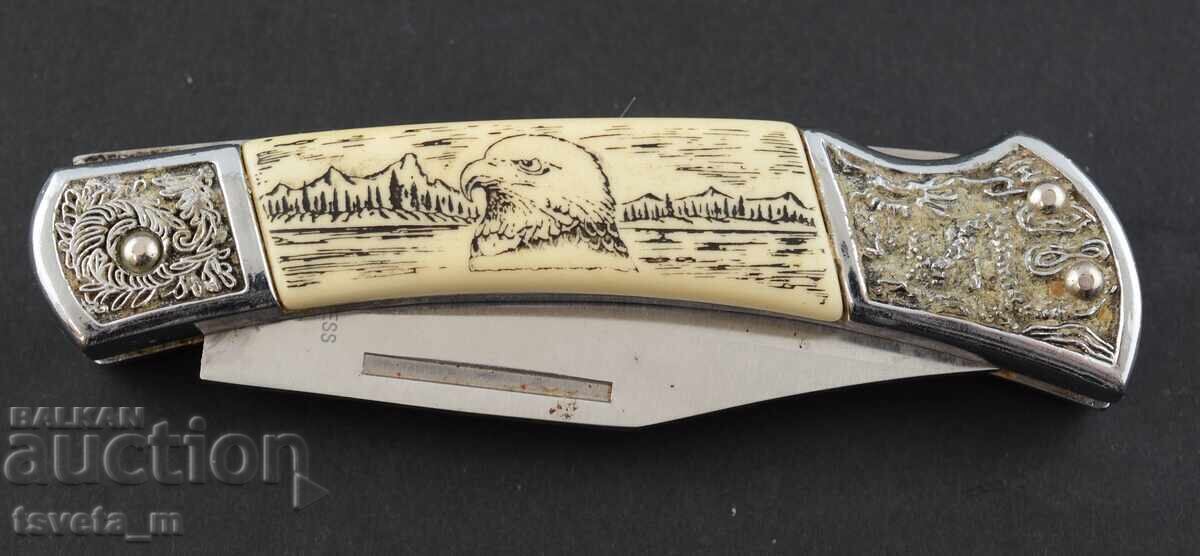 Briceag Vulturul American cu preț 25.00 BGN | € 12.78 Briceag Vulturul American cu preț 25.00 BGN | € 12.78