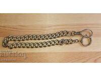 Μεγάλο ασημένιο κούμπωμα για ρολόι τσέπης