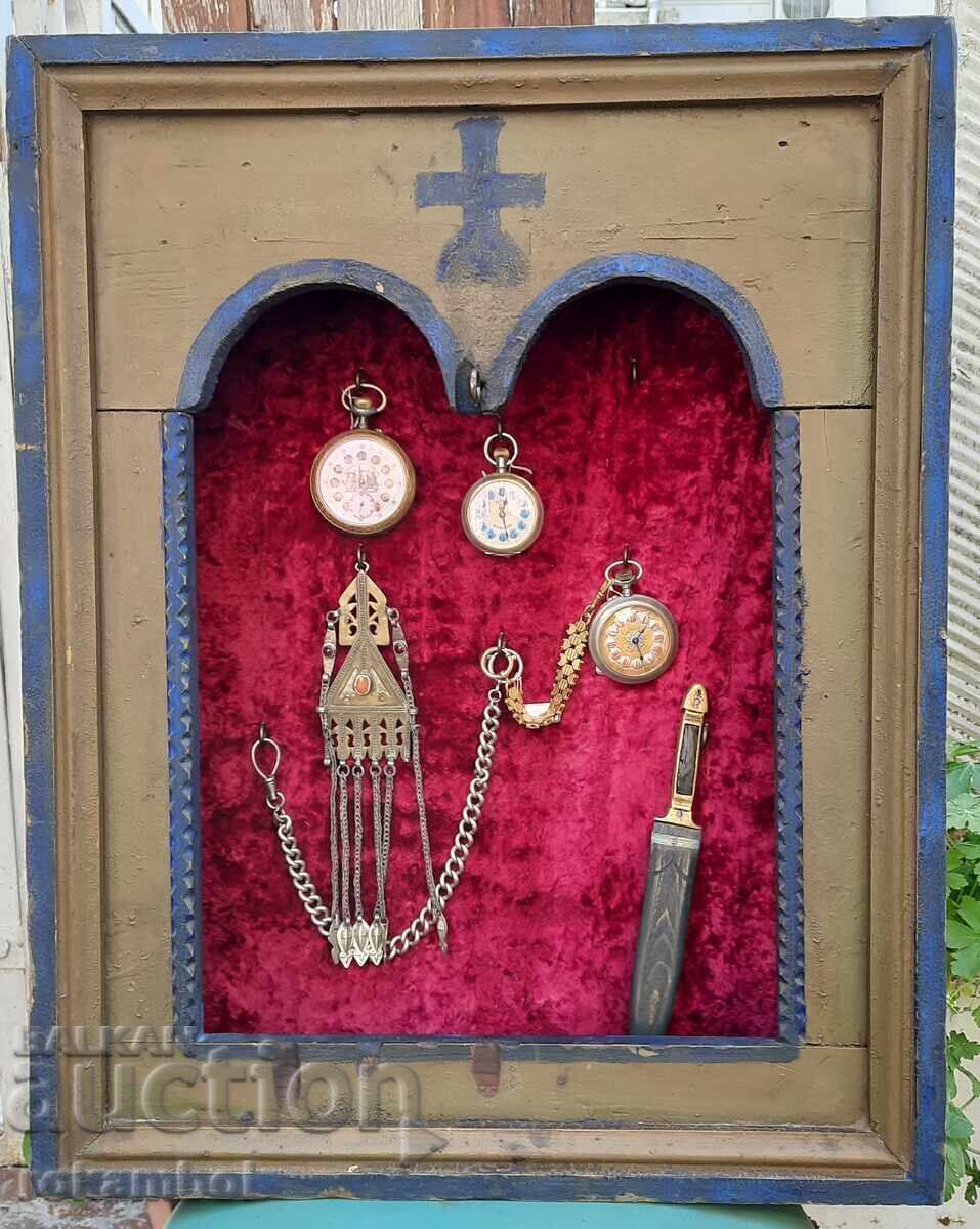Authentic wooden iconostasis 1880