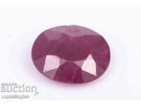 Rubin 0.43ct încălzit tăietură ovală #2