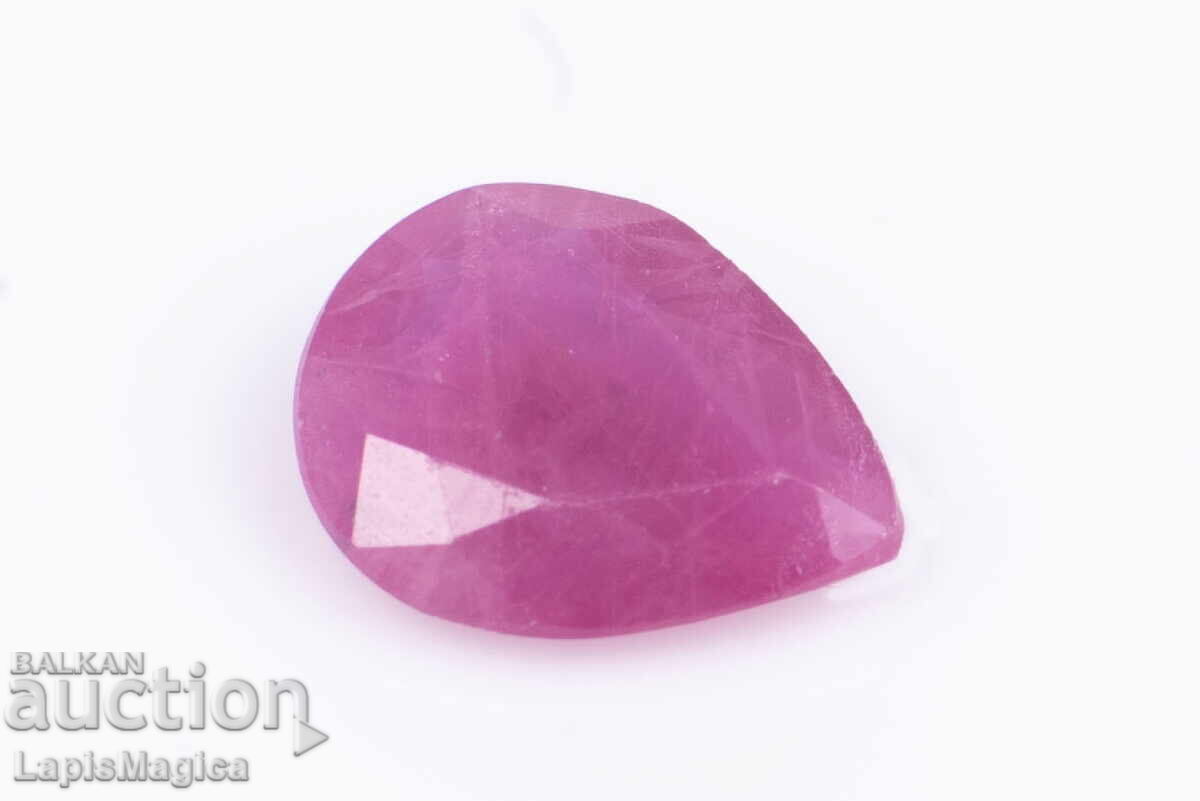 Ruby 0.17ct Heated Drop Cut #4