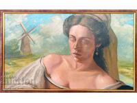 "The Weariness of the Dreamer", Plamen Ovcharov, 50x85 cm