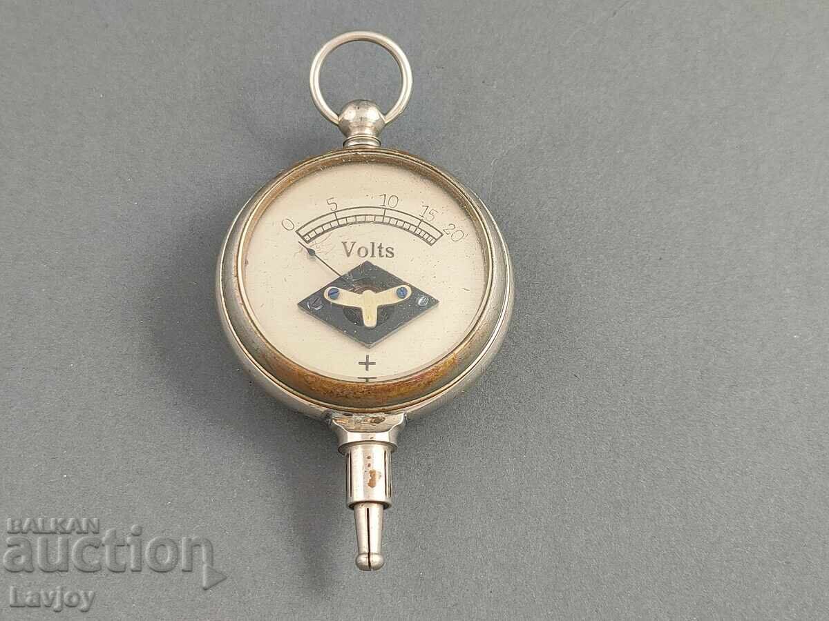 Voltmetru de buzunar german Voltmetru de buzunar german