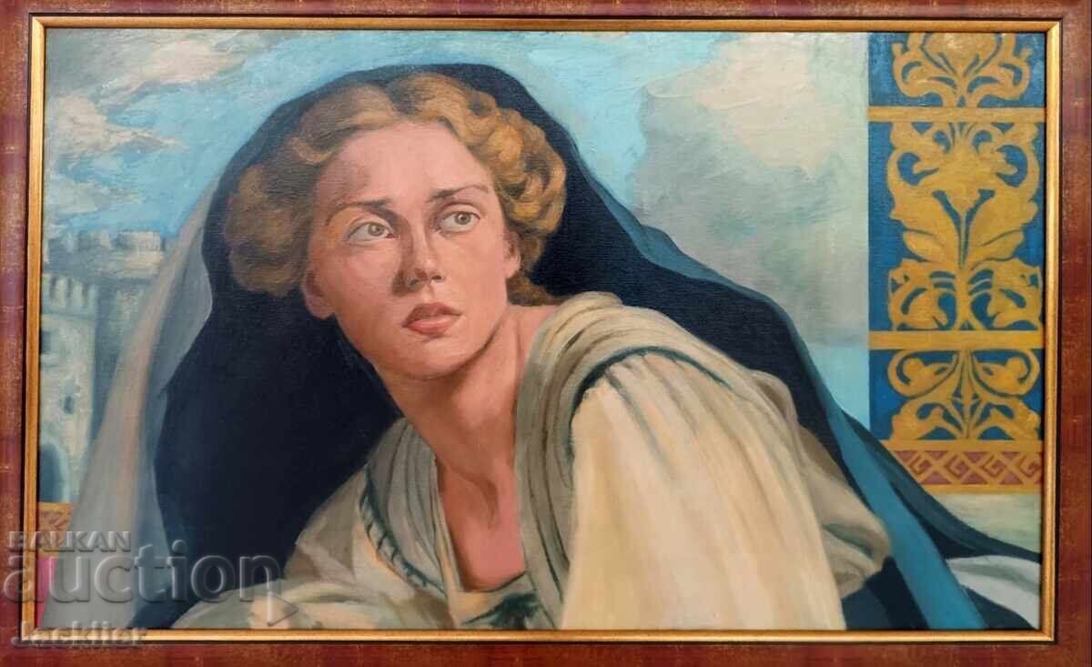 "Castelul sufletului", Plamen Ovcharov, 50x89cm