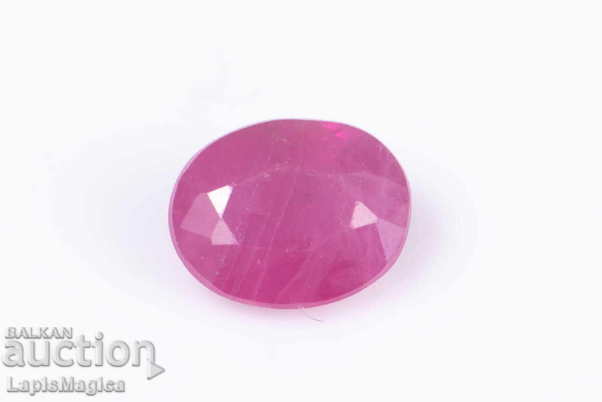 Ruby 0.25ct heated oval cut #2