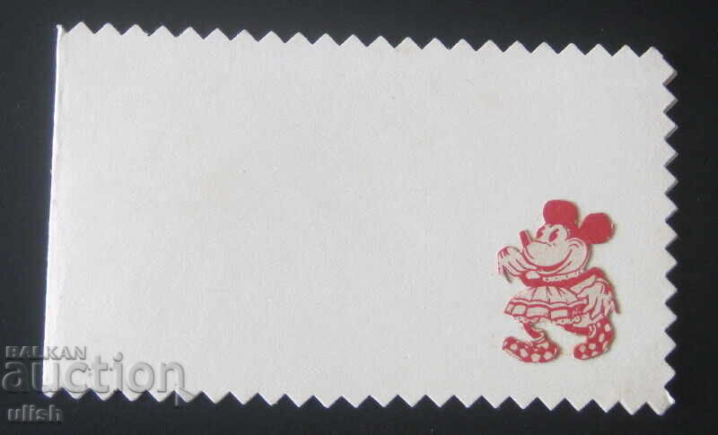 Veche felicitare Mickey Mouse