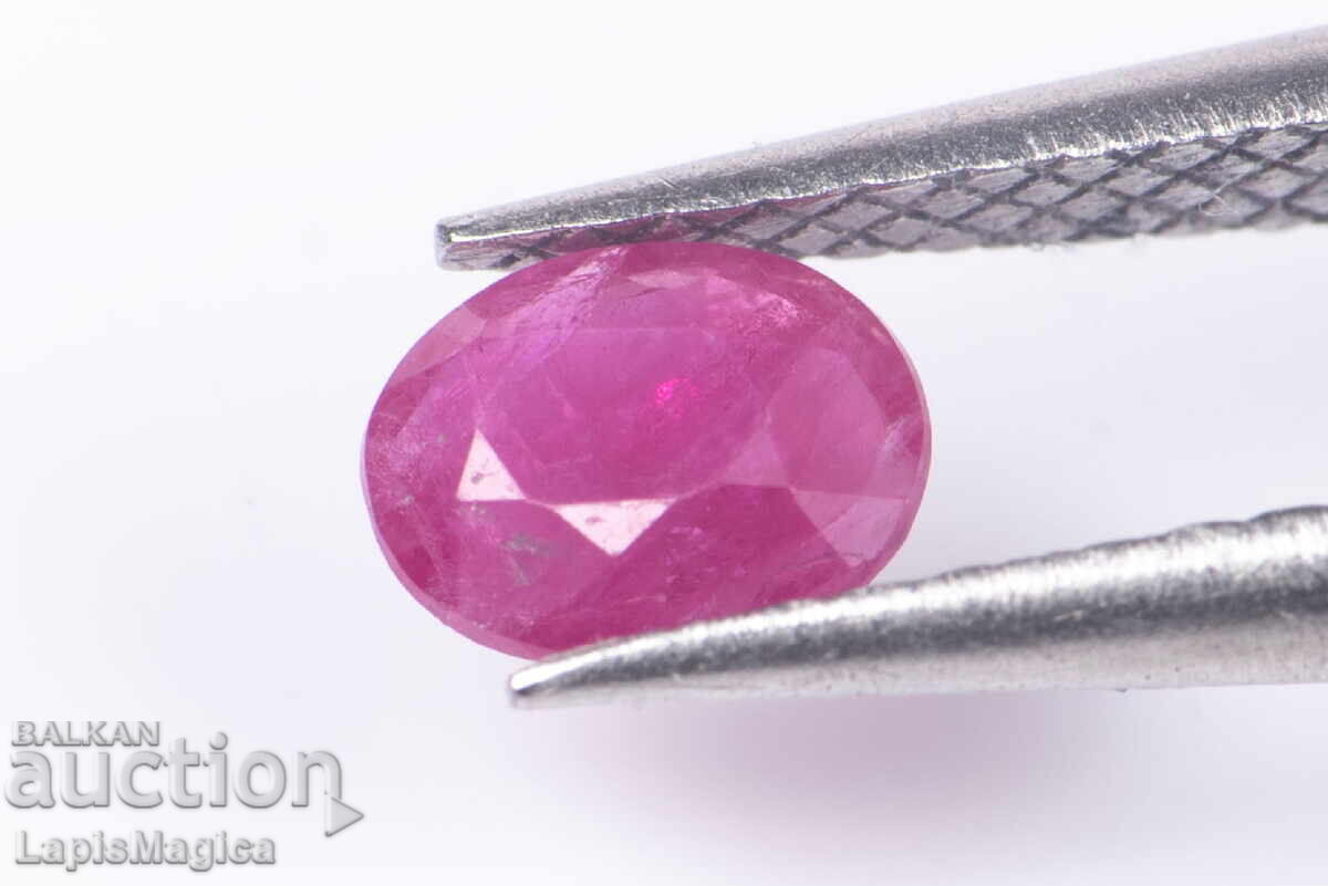 Ρουμπίνι 0.21ct θερμαινόμενο οβάλ κοπής #6 Ρουμπίνι 0.21ct θερμαινόμενο οβάλ κοπής #6