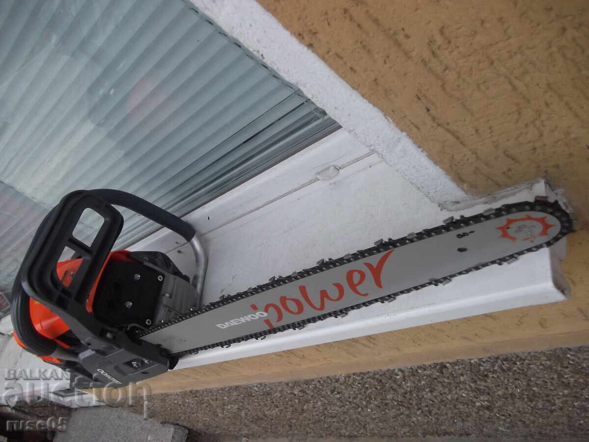 Πριόνι "DAEWOO - DCS6222" αλυσοπρίονο βενζίνης λειτουργικό - 7