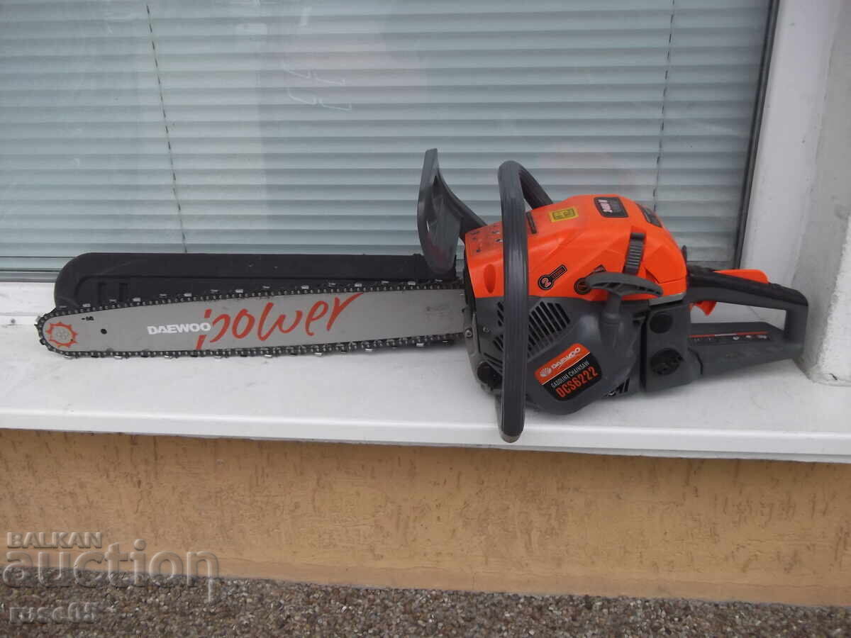 Πριόνι "DAEWOO - DCS6222" αλυσοπρίονο βενζίνης λειτουργικό