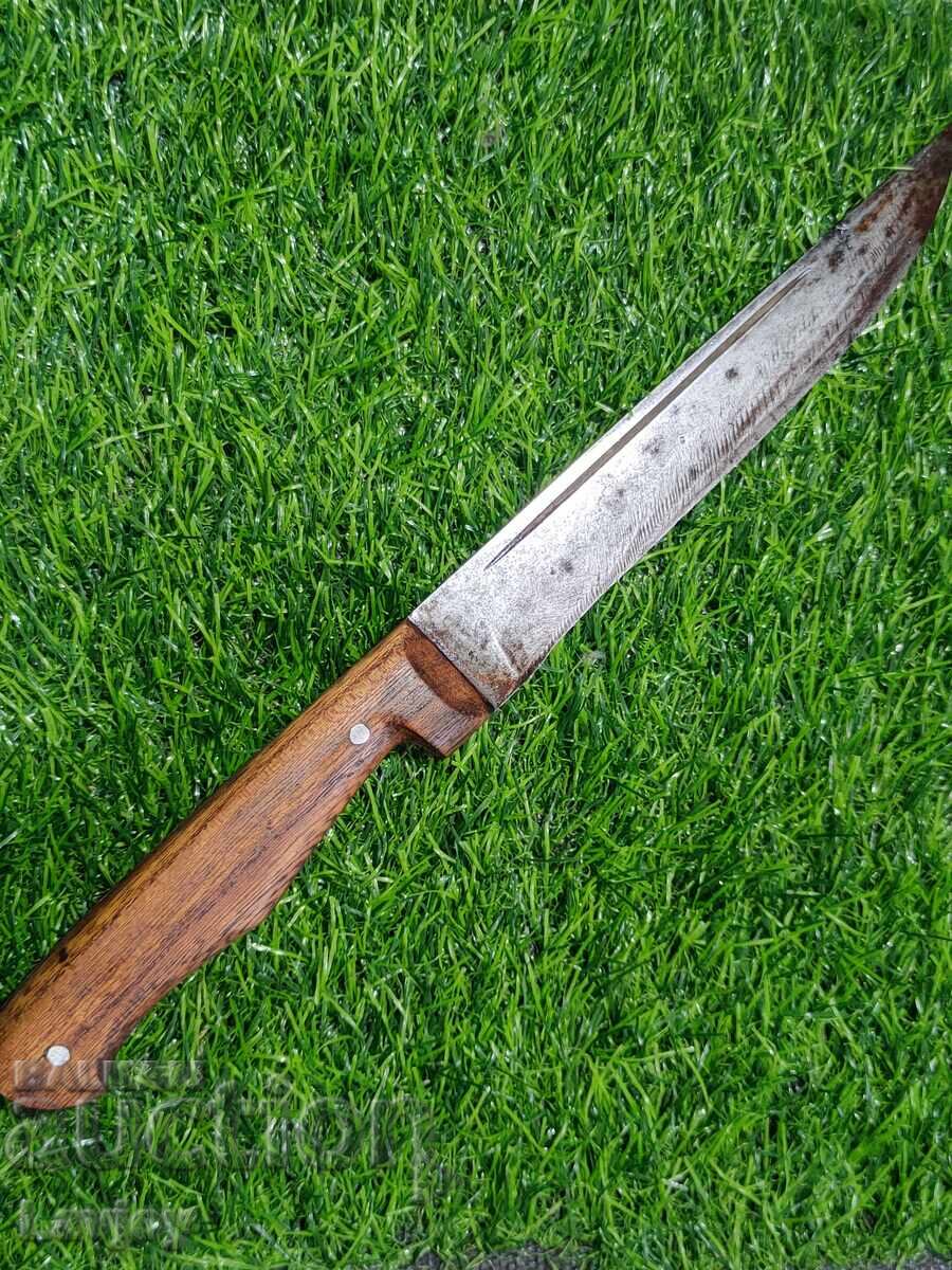 Auction  Old Bulgarian Knife 3 Butcher Blade