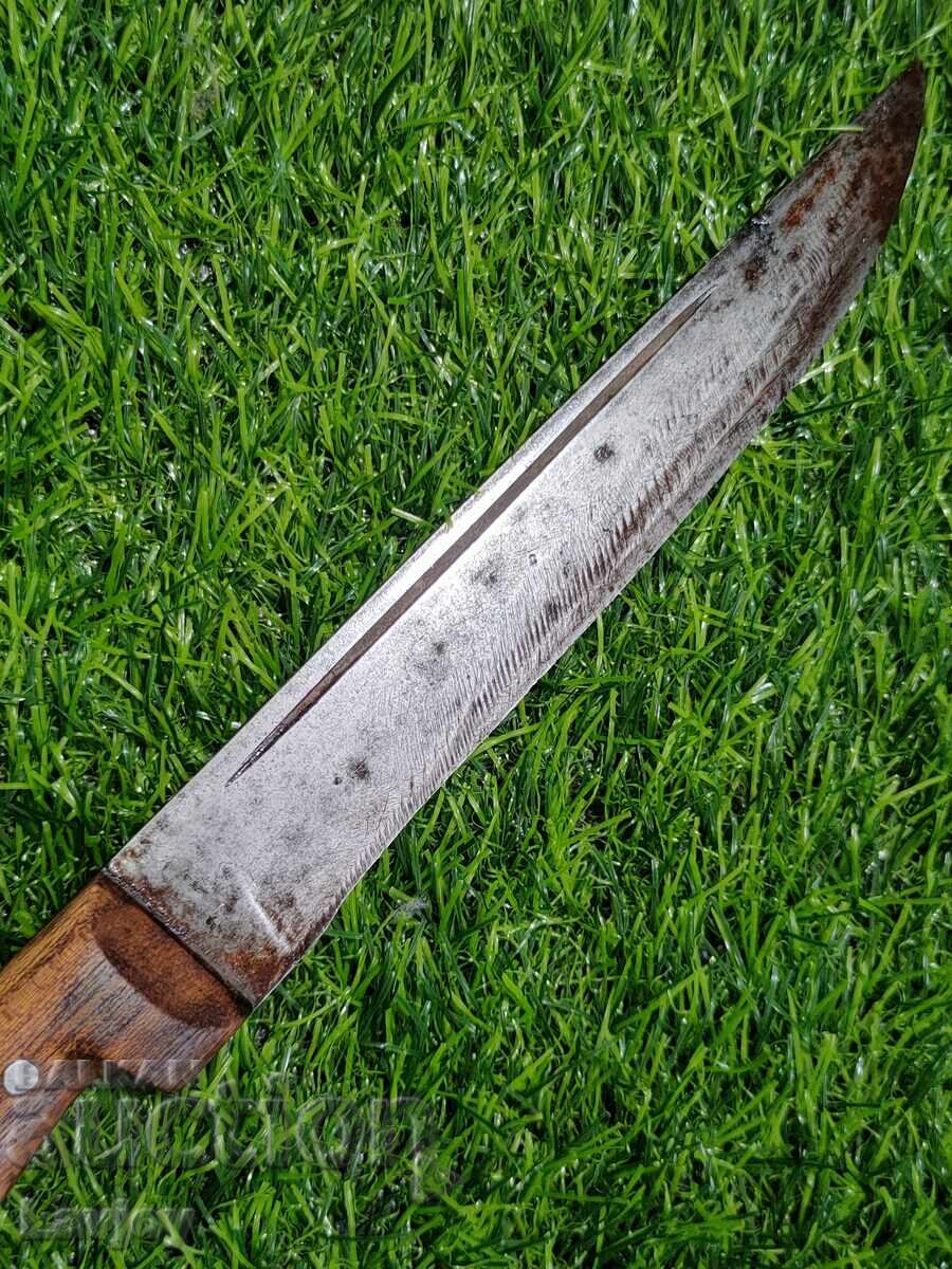 Delivery of Old Bulgarian Knife 3 Butcher Blade