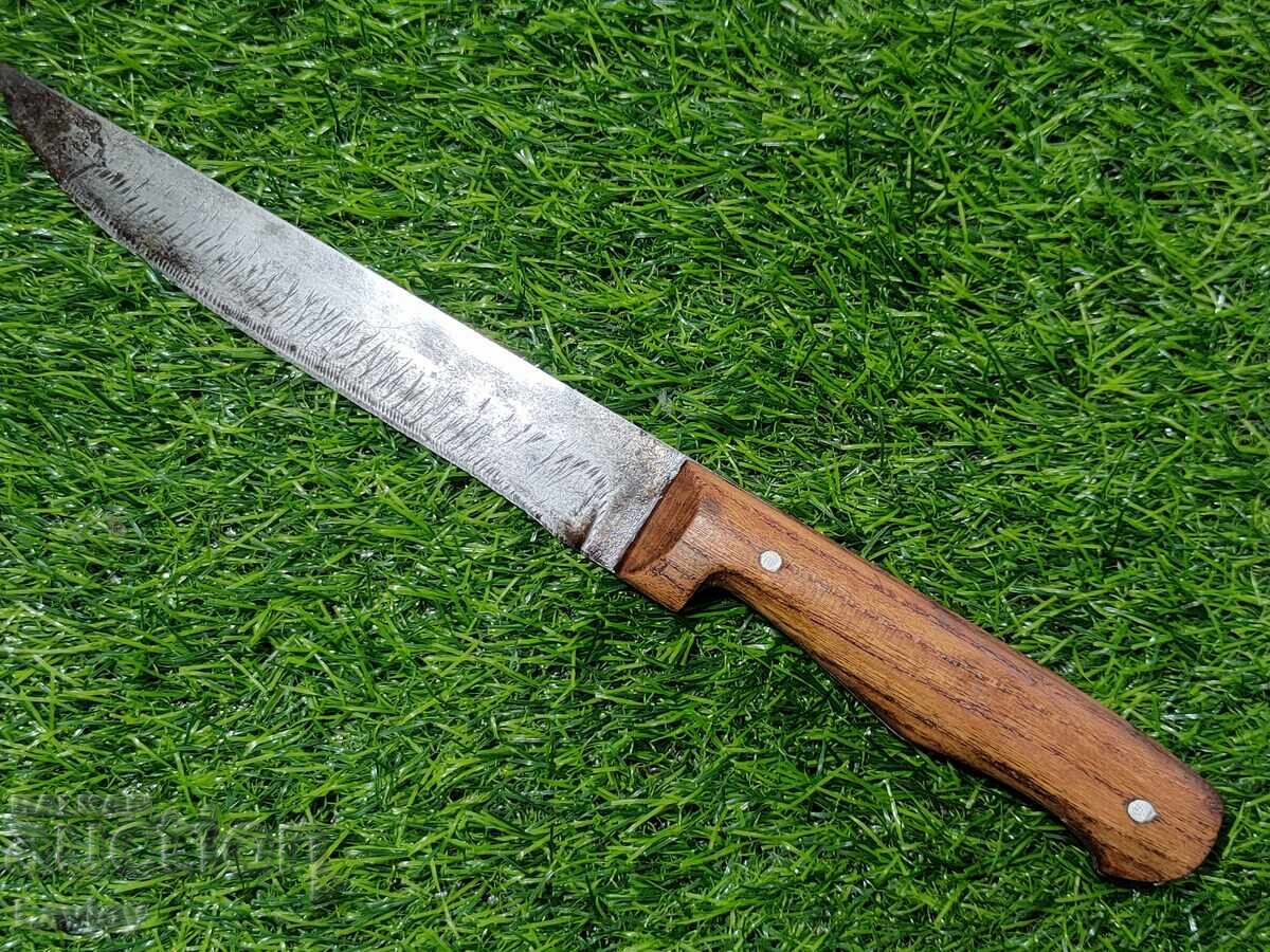Old Bulgarian Knife 3 Butcher Blade