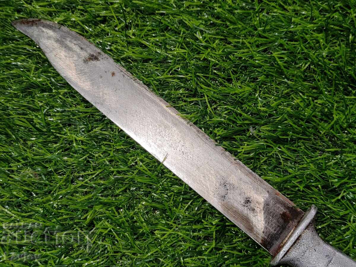 Παλαιό βουλγαρικό μαχαίρι 4 κεφαλές αετού - 6