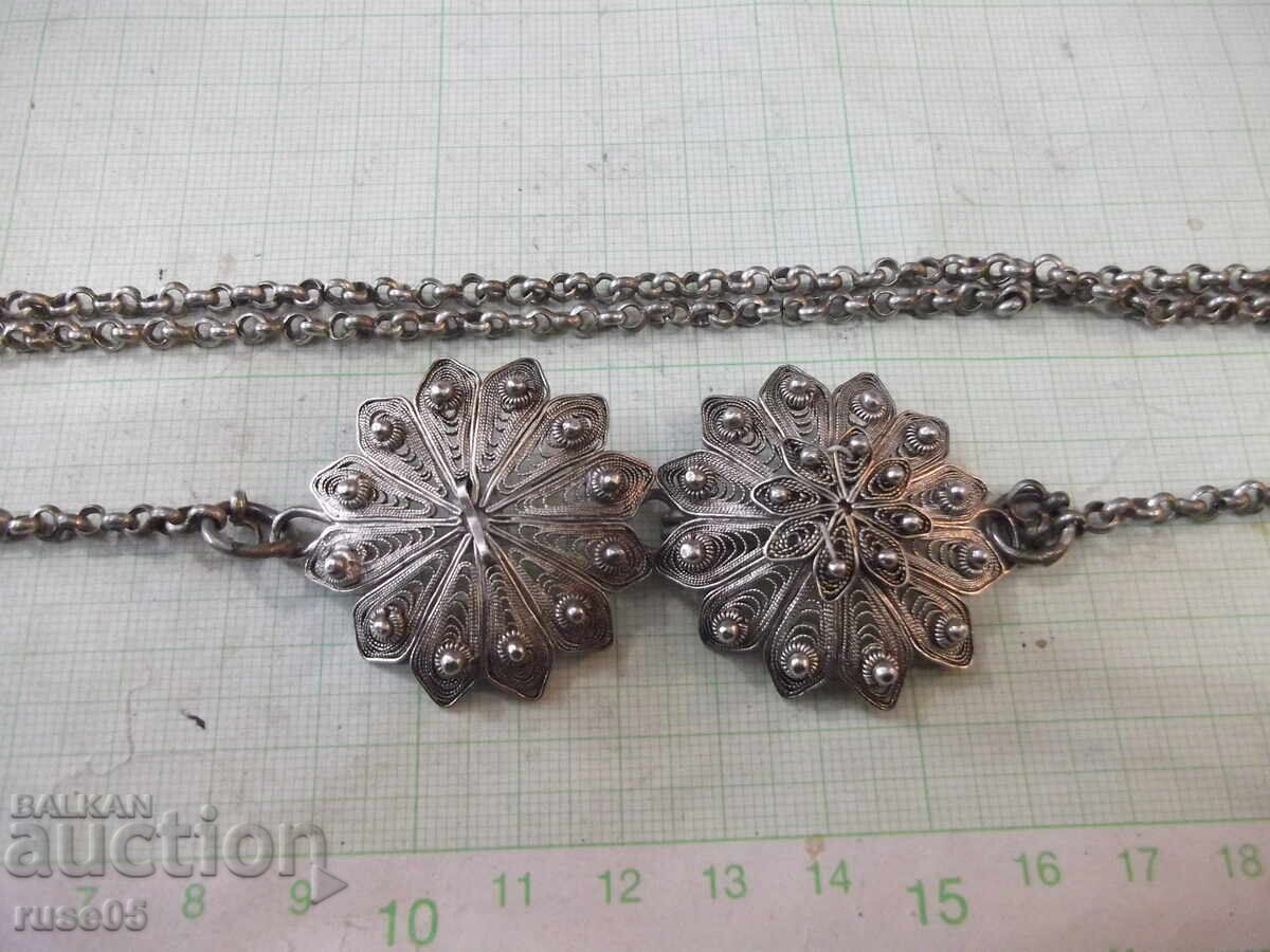 Licitație Centură argintată filigranată