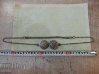 Centură argintată filigranată