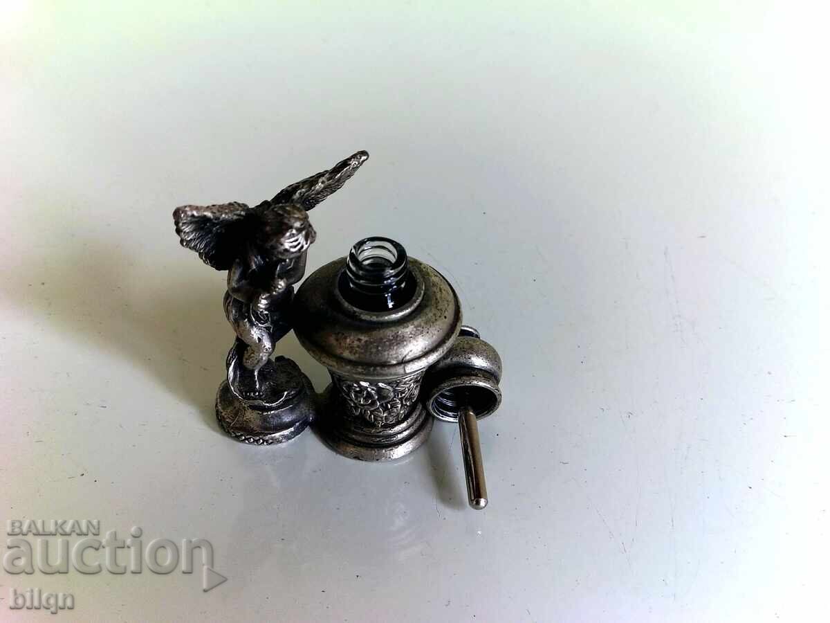 Delivery of Uniquely Beautiful Old Bronze Perfume Bottle Delivery of Uniquely Beautiful Old Bronze Perfume Bottle