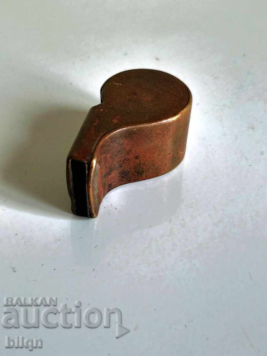 Delivery of Old Bronze Collector's Whistle NOBLE