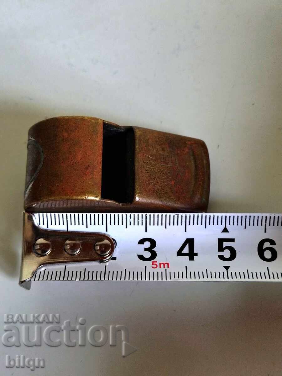 Old Bronze Collector's Whistle NOBLE - 6
