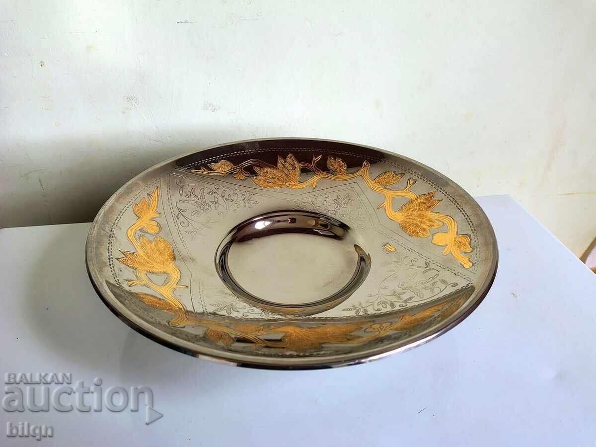 Beautiful 24K Gold Plated Fruitiera Beautiful 24K Gold Plated Fruitiera