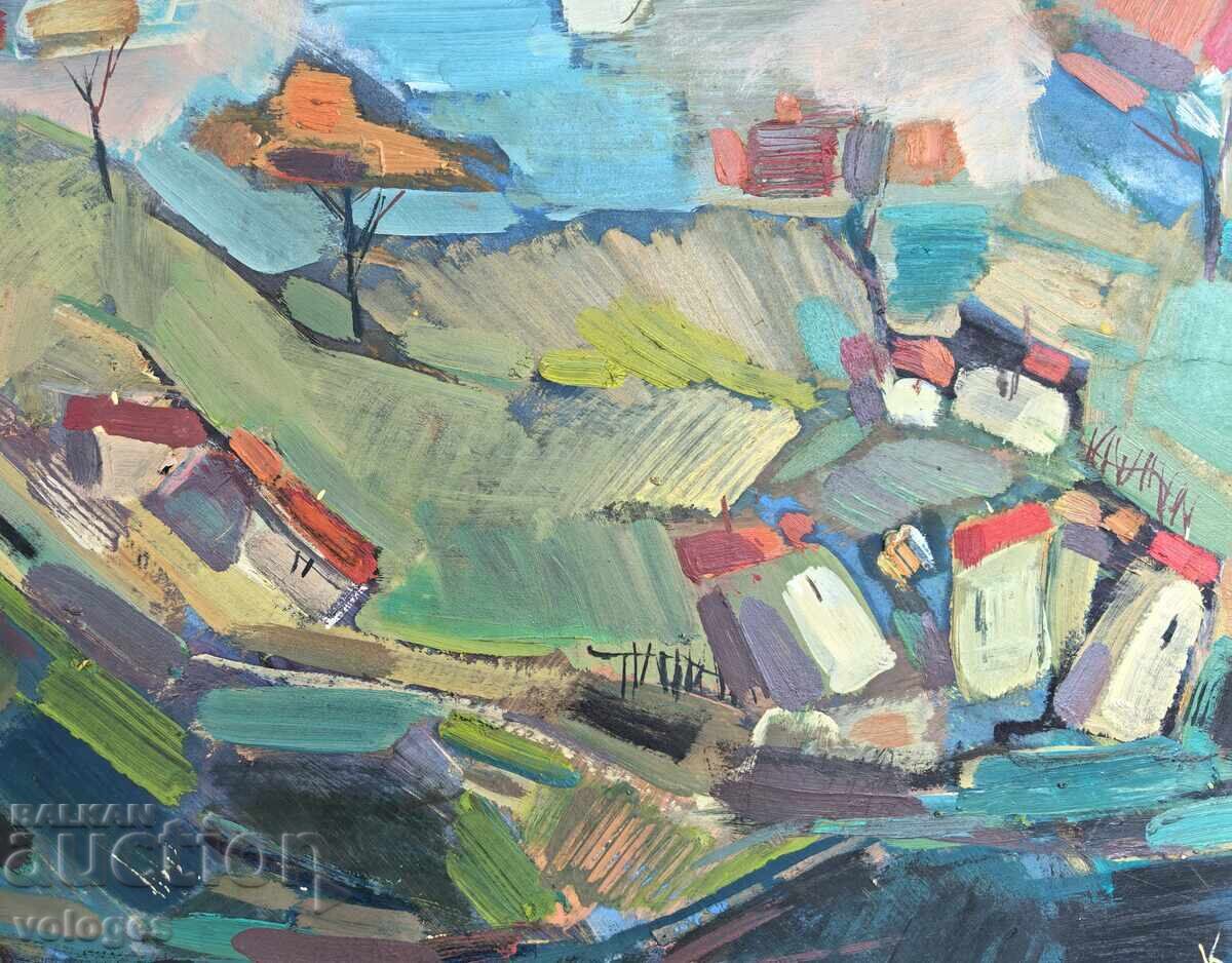 Licitație Krasimir Doĭchev (1961-2020), Peisaj montan Licitație Krasimir Doĭchev (1961-2020), Peisaj montan