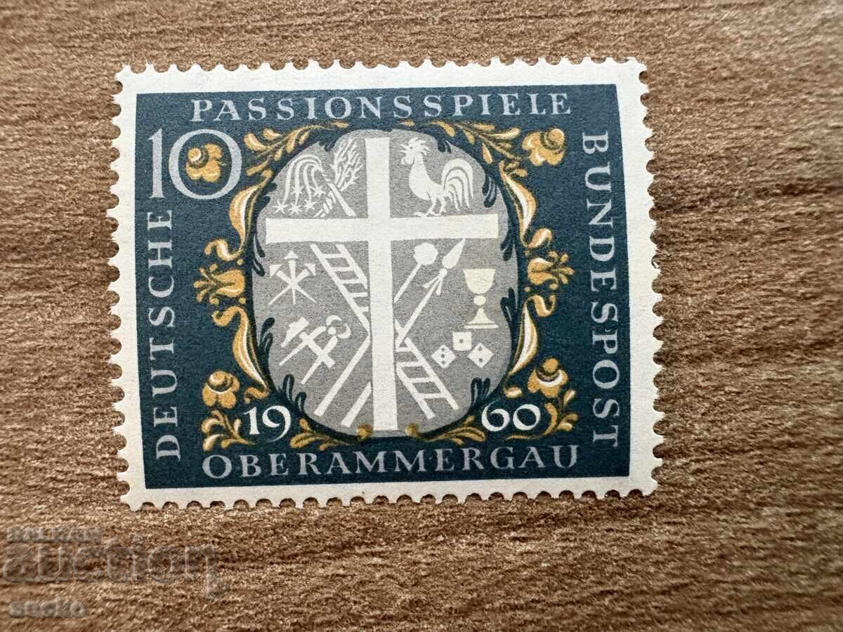 FRG/RFG - Piesa de pasiune în Oberammergau (1960) MNH FRG/RFG - Piesa de pasiune în Oberammergau (1960) MNH