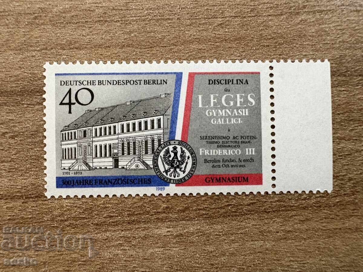 Berlin - 300 de ani Liceul Francez (1989) MNH