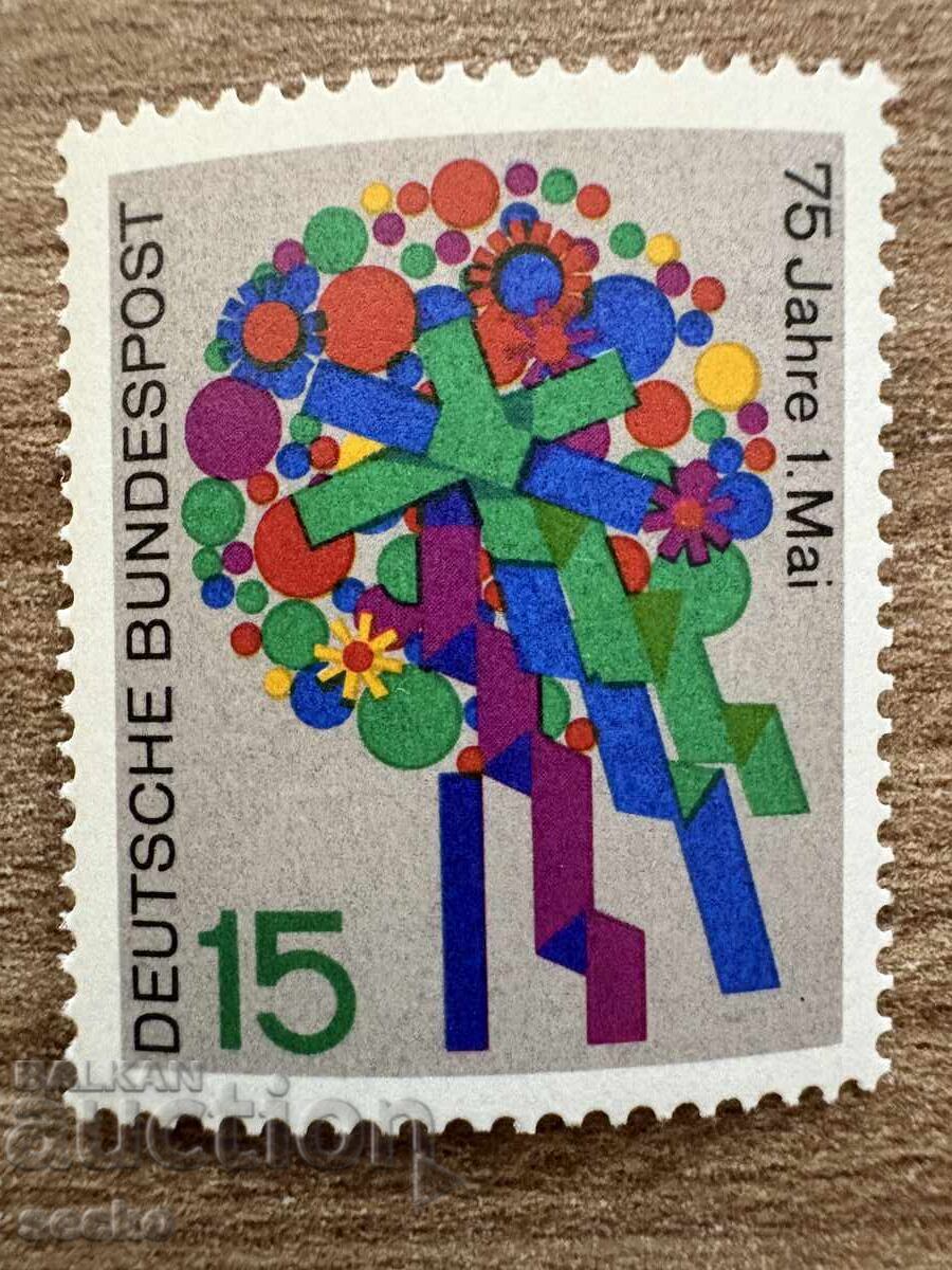 FRG/FRG - 75 ετών Εορτασμός Πρωτομαγιάς (1965) MNH FRG/FRG - 75 ετών Εορτασμός Πρωτομαγιάς (1965) MNH