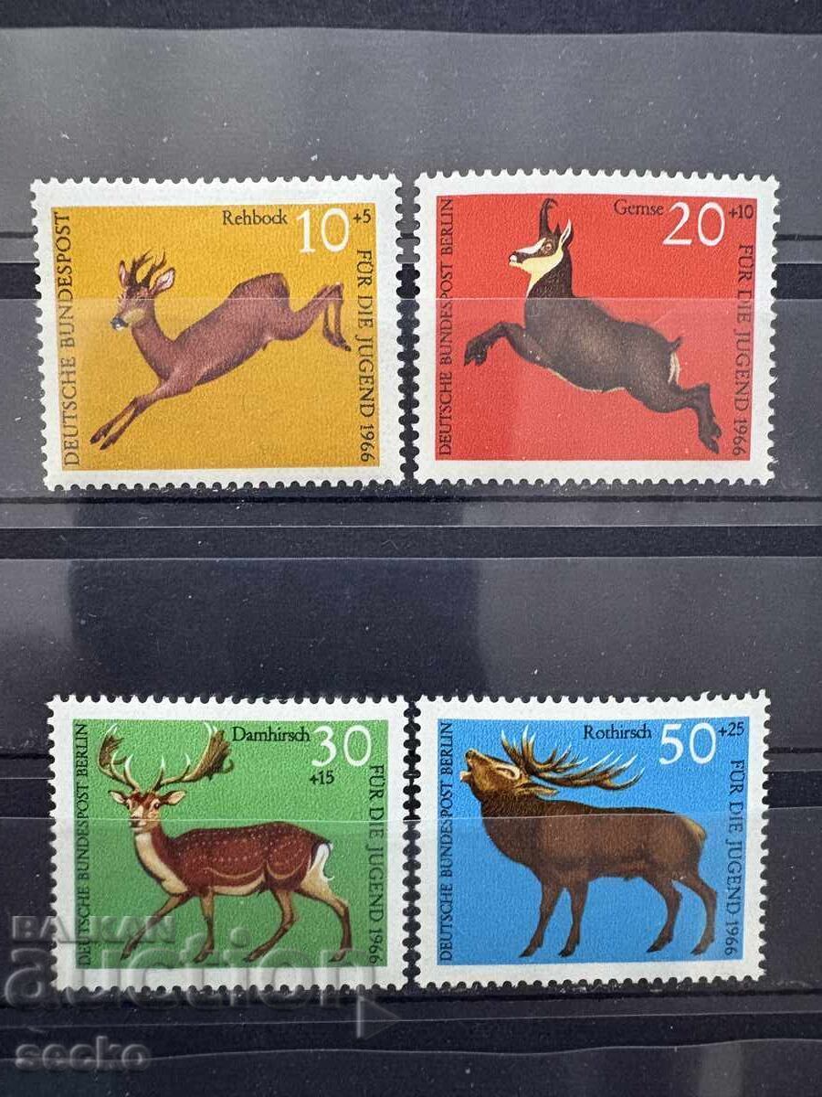 FRG/RFG - Animale sălbatice (1966) - MNH