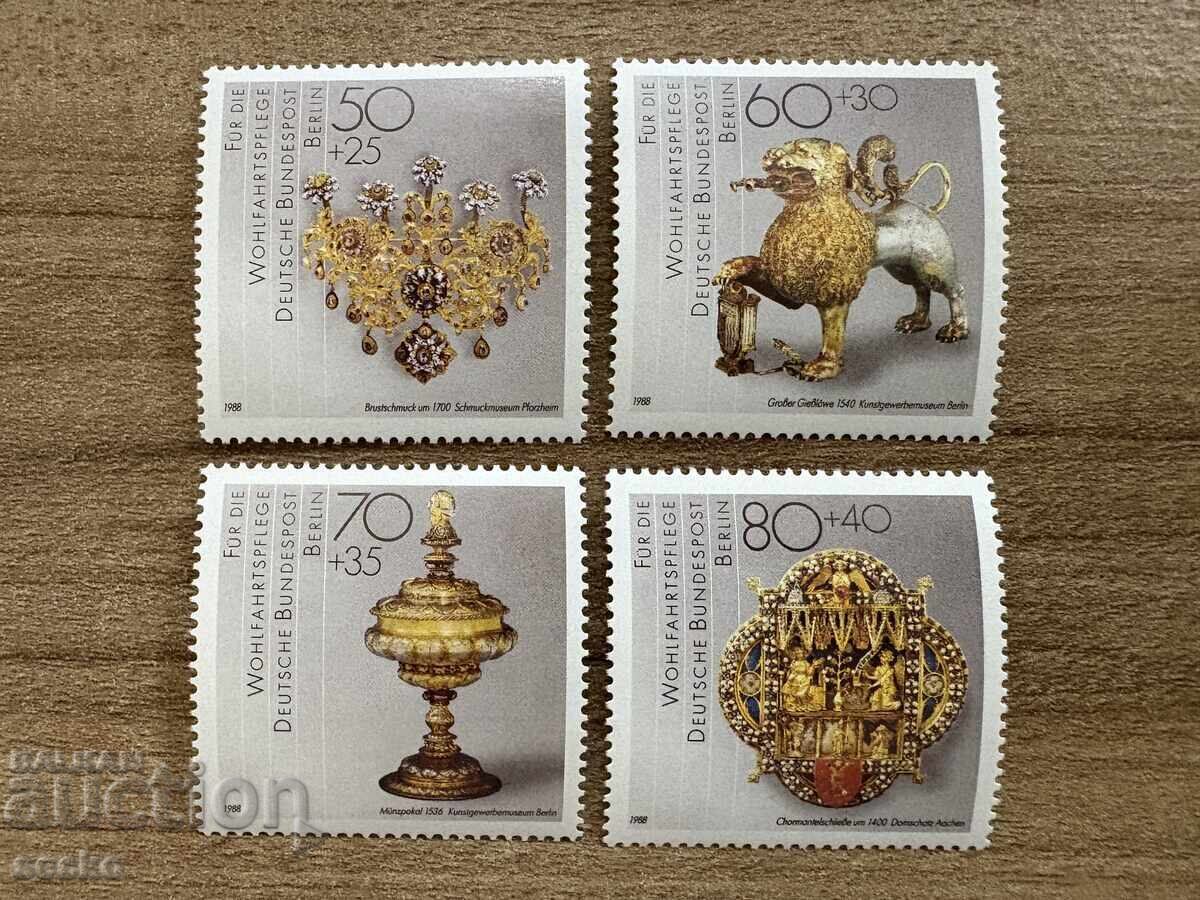 Berlin - Charity Stamps - Goldsmithing (1988) MNH
