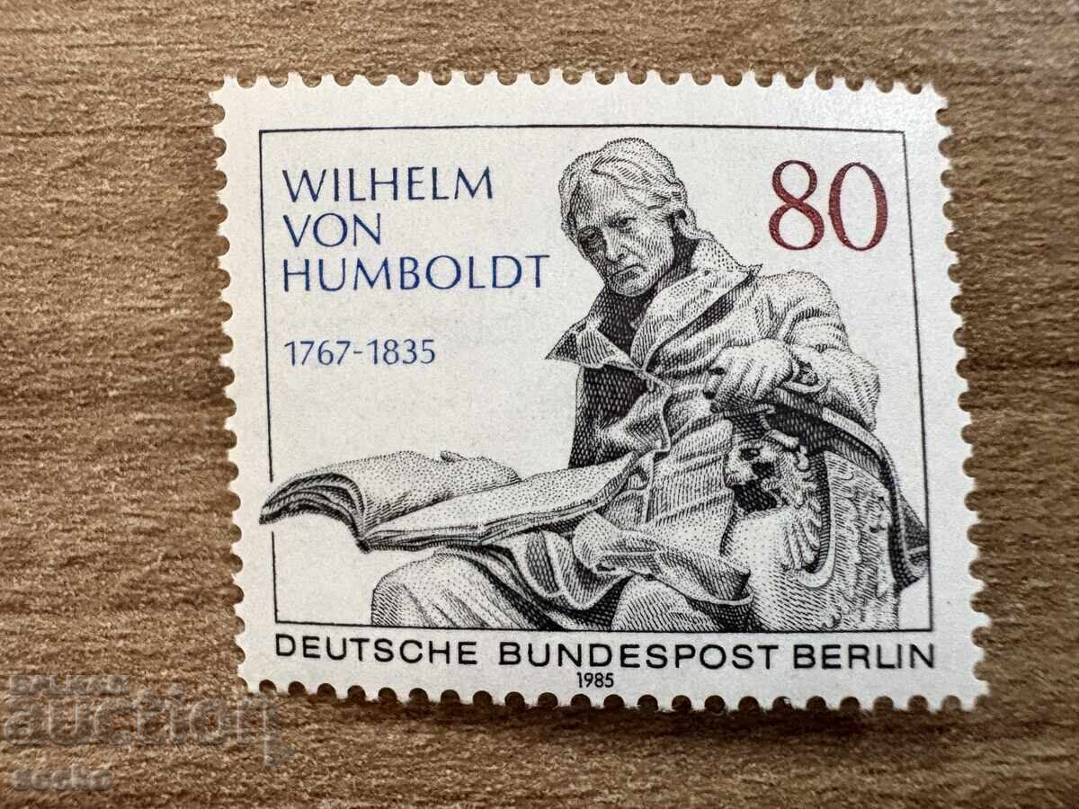 Berlin - 150 g. from the death of Wilhelm Freiherr ... (1985) MNH