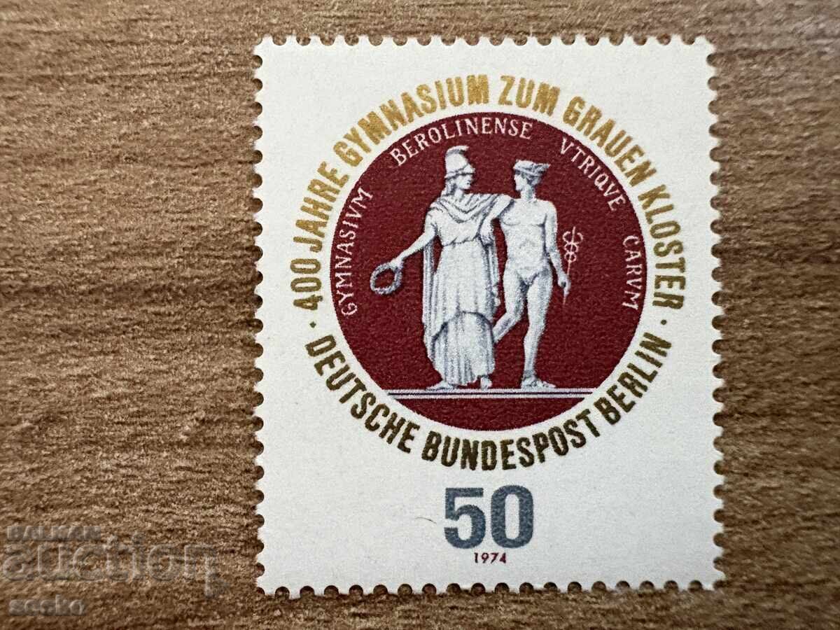 Berlin - 400 g. la Gimnaziul Mănăstirii Grauen (1974) MNH
