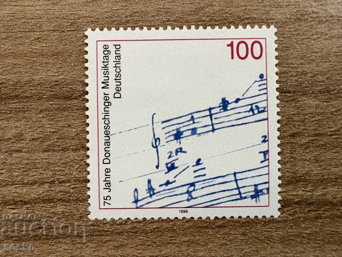 Γερμανία - 75η Επετειακή Γιορτή Donaueschingen (1996) MNH Γερμανία - 75η Επετειακή Γιορτή Donaueschingen (1996) MNH