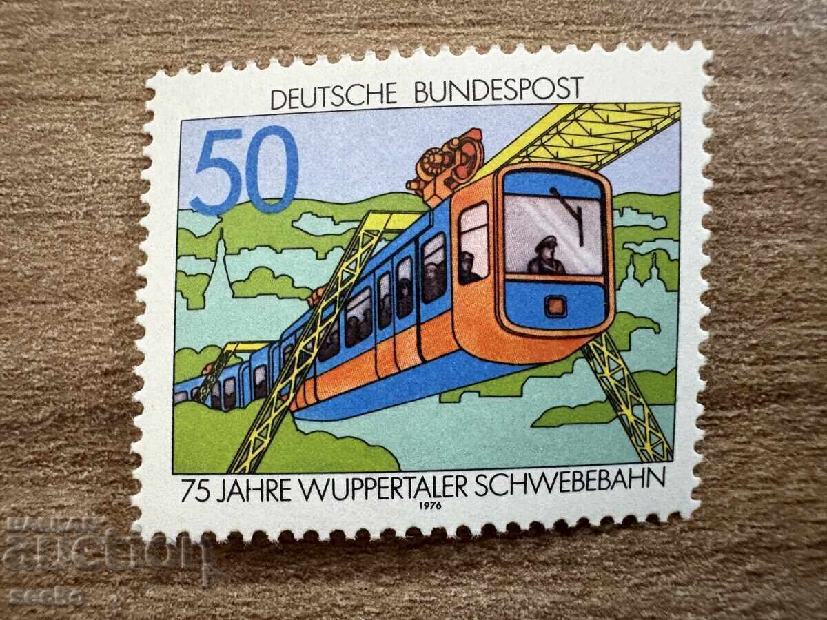 ФРГ/ГФР - Въздушната въжена линия Вупертал (1976) MNH