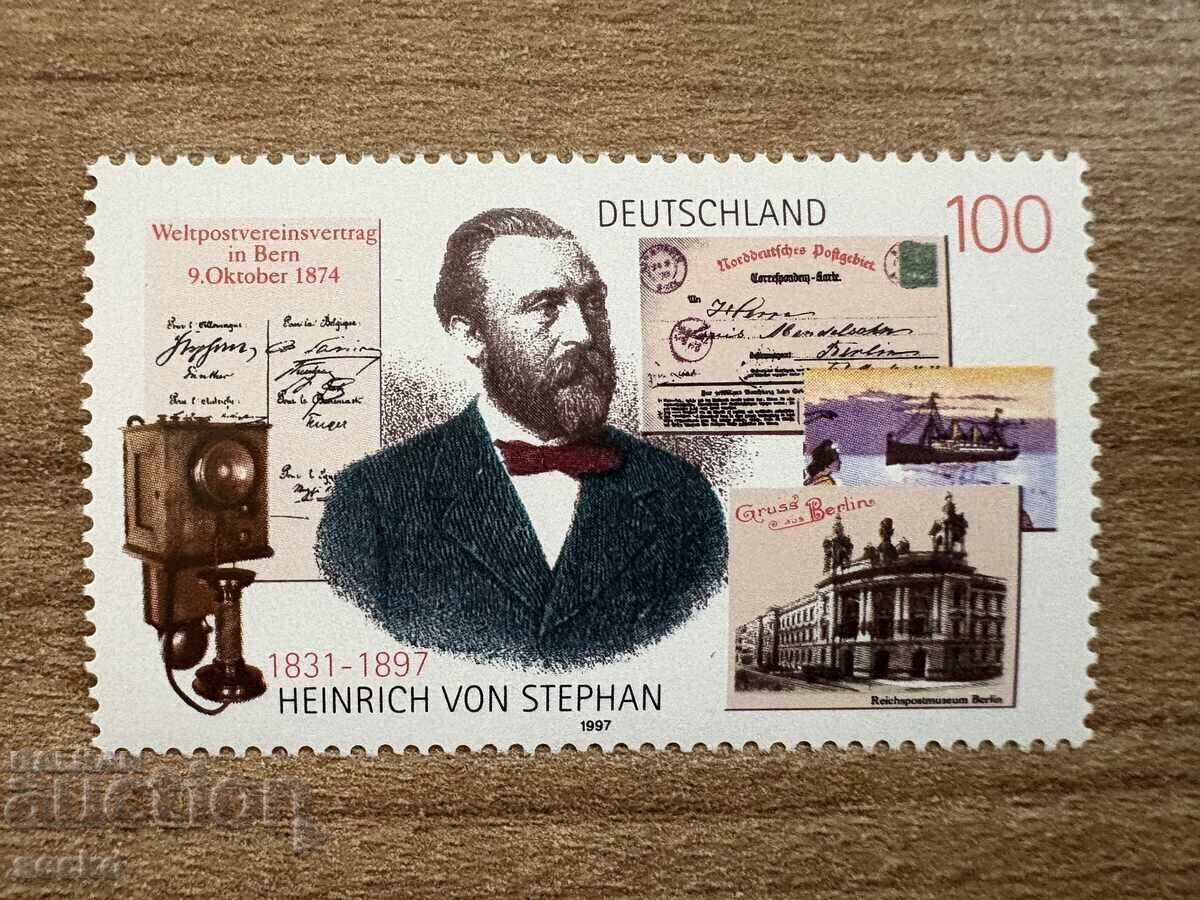 Germania - 100 g. de la nașterea lui Heinrich von ...(1997) MNH