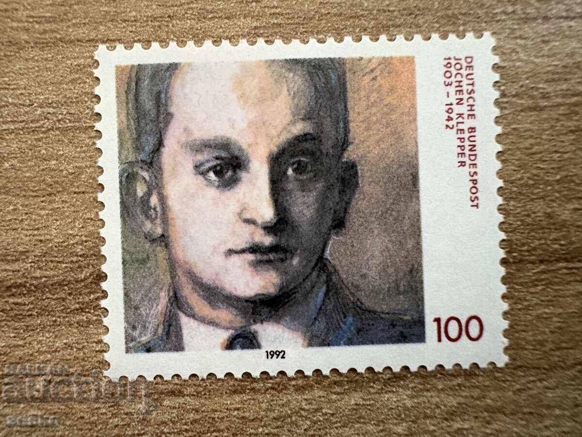 Γερμανία - 50 χρόνια από τον θάνατο του Γιόχεν Κλέπερ... (1992) MNH