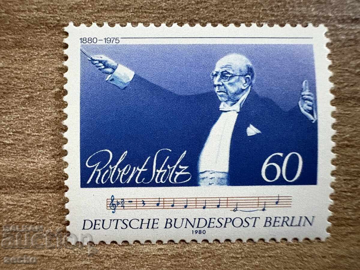 Berlin - 100th Anniversary of Robert Stolz's Birth...(1980) MNH Berlin - 100th Anniversary of Robert Stolz's Birth...(1980) MNH