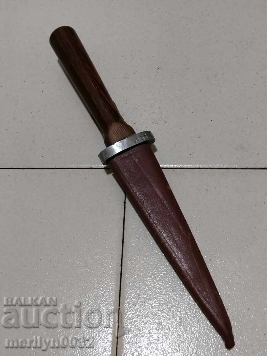 Pumnal militar cu teacă, cuțitul baionetă - 5