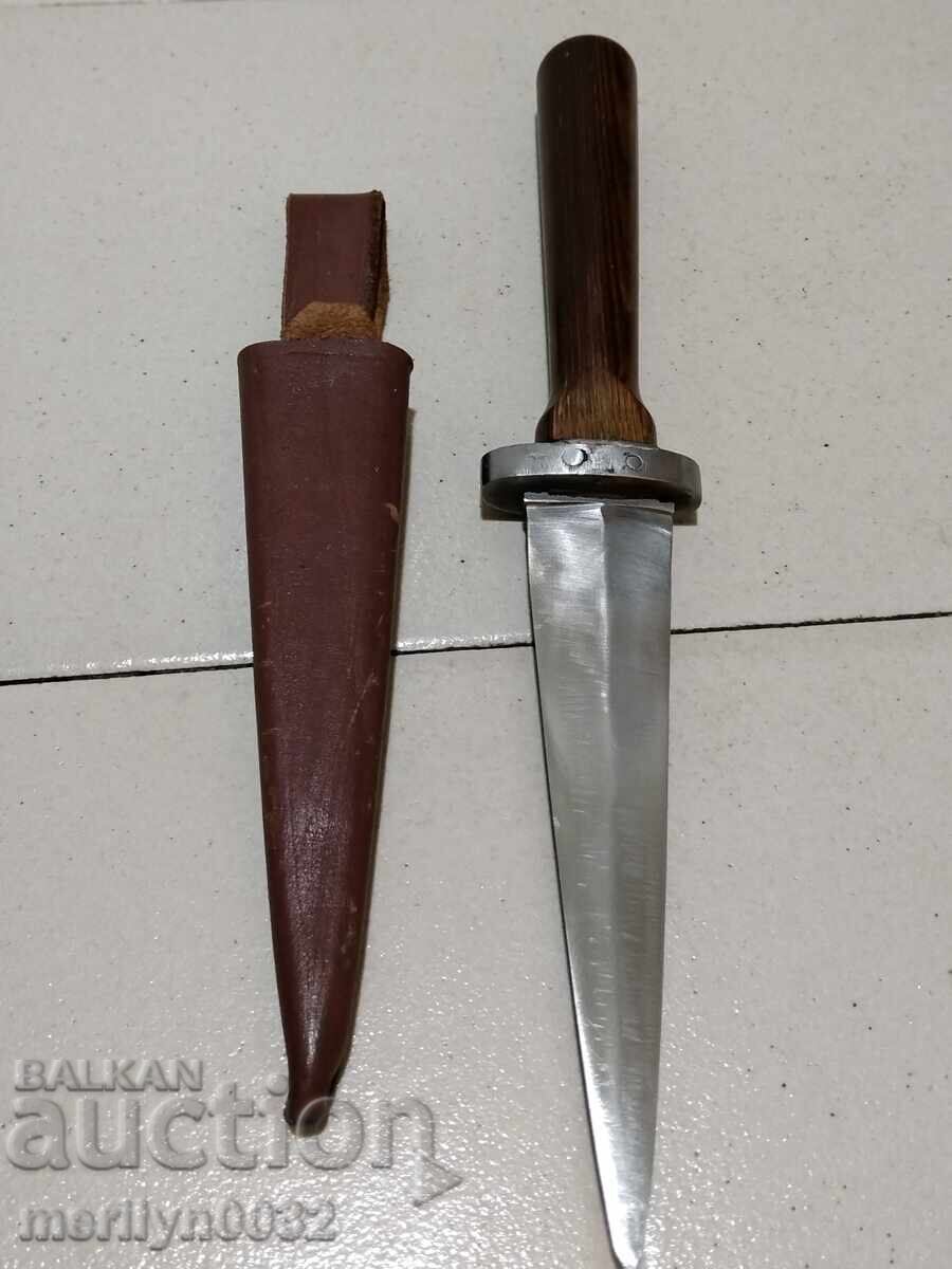 Pumnal militar cu teacă, cuțitul baionetă - 6