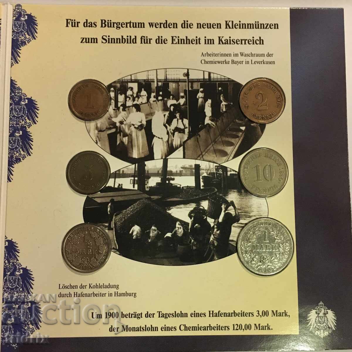 Auction Germany Set / Germany Empire set 1890 1914 Auction Germany Set / Germany Empire set 1890 1914