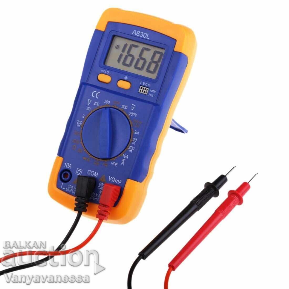 Дигитален мултицет A830L мултиметър