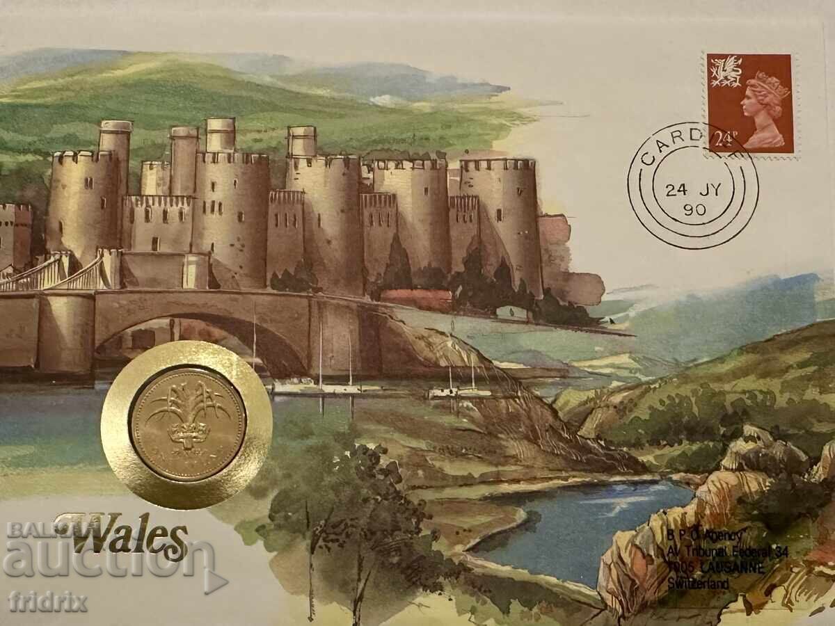 Великобритания 1 паунд / Great Britain 1 pound 1990 Великобритания 1 паунд / Great Britain 1 pound 1990