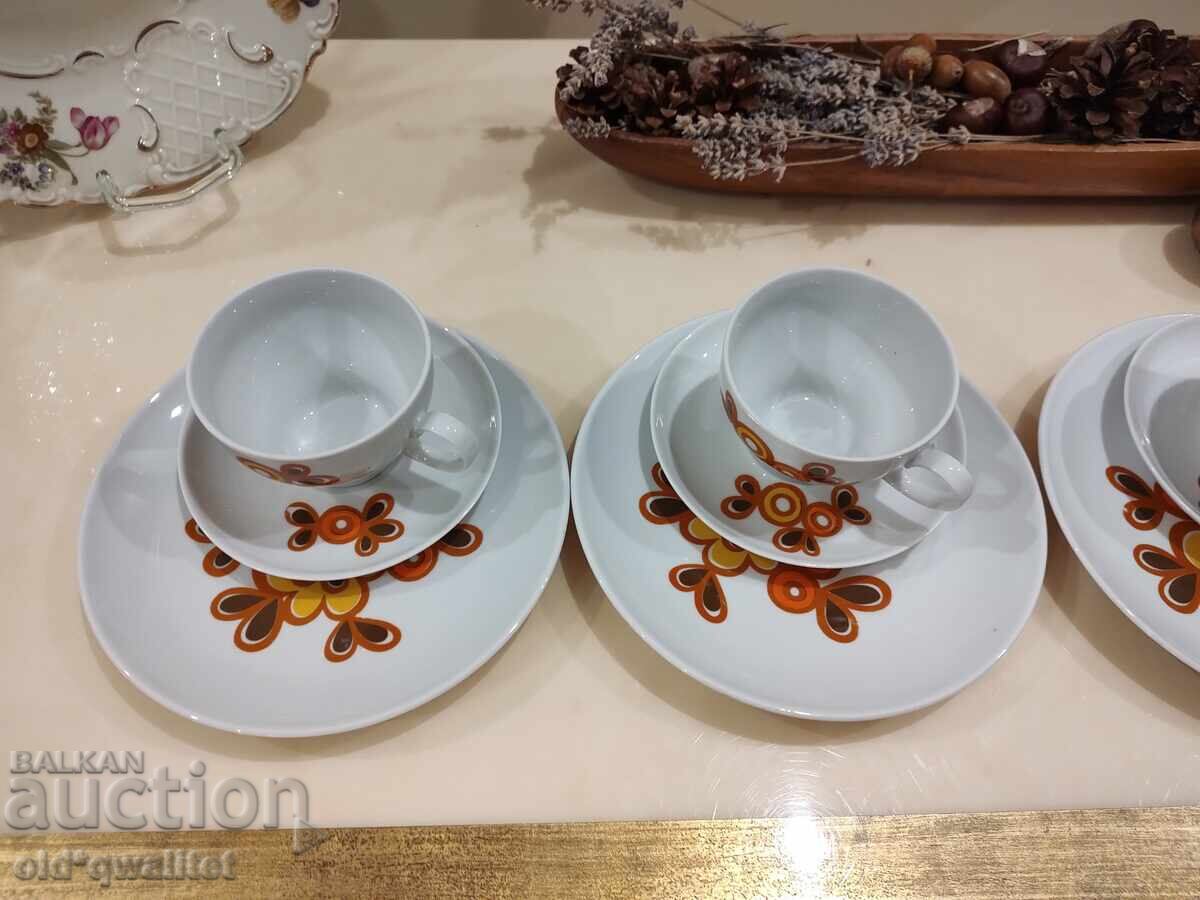 Licitație Serviciu de porțelan ART din anii '70 RDG, porțelan Licitație Serviciu de porțelan ART din anii '70 RDG, porțelan