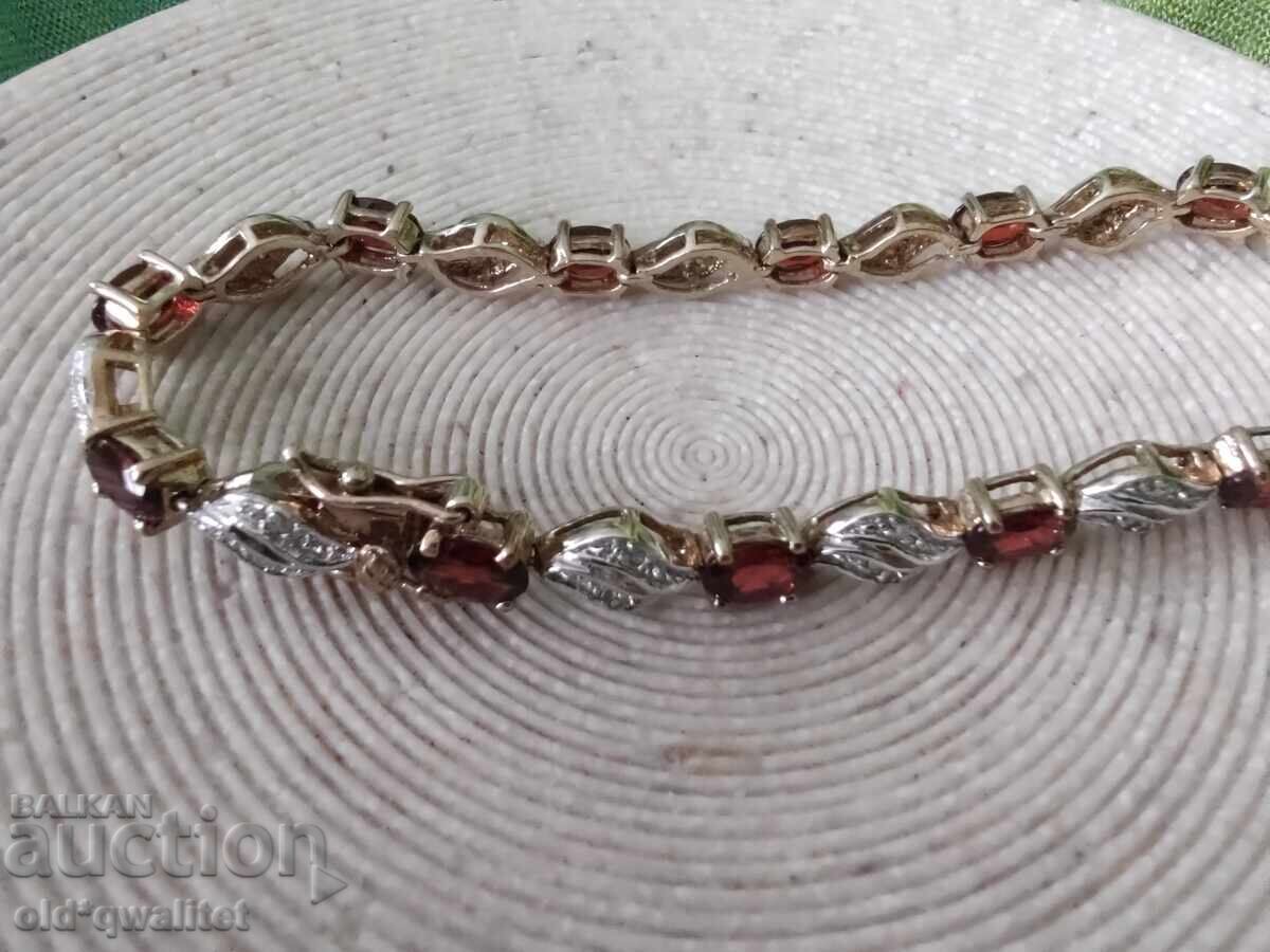 Brățară, superbă, elegantă, feminină, argint 925 - 5